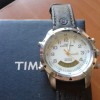 Timex EXPEDITION Mens Dual Time Combo Indiglo