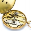 Ceas ceas de buzunar aur 18k francez cu cheie anul 1900