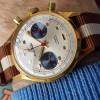 Omega Astree Watch ceas cronograf elvetian panda Valjoux